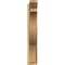 Ekena Millwork Funston Slat Rough Sawn Outlooker, Western Red Cedar, 6"W x 26"D x 38"H OUT06X26X38FST06RWR - alternate 3